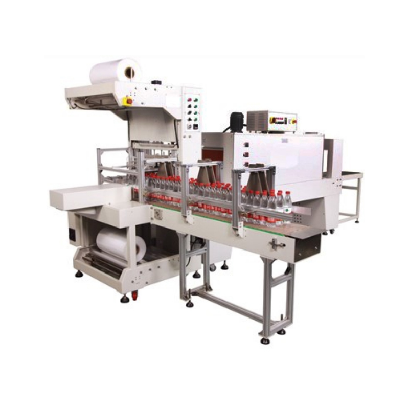 Cuff sealing and cutting shrinking machine